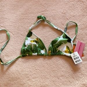 Brazilian Floral bikini top